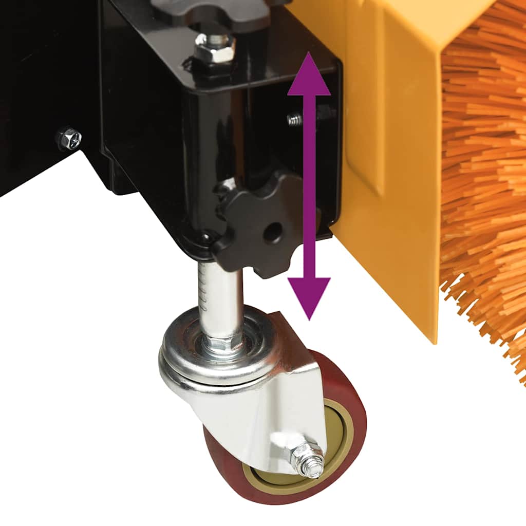 vidaXL Petrol-powered 2-in-1 Snow Thrower and Sweeper 6.5HP