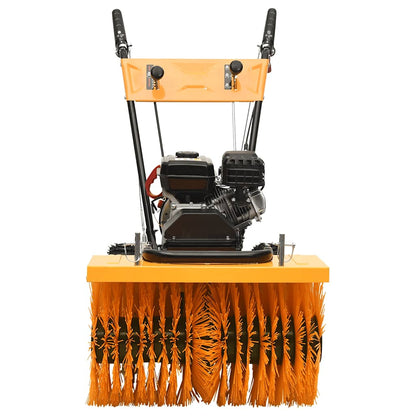 vidaXL Petrol-powered 2-in-1 Snow Thrower and Sweeper 6.5HP