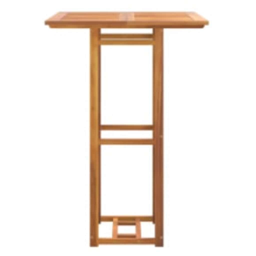 vidaXL Bistro Table 75x75x110 cm Solid Wood Acacia