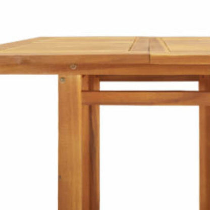 vidaXL Bistro Table 75x75x110 cm Solid Wood Acacia