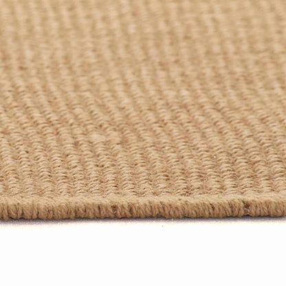 vidaXL Area Rug Jute with Latex Backing 180x250 cm