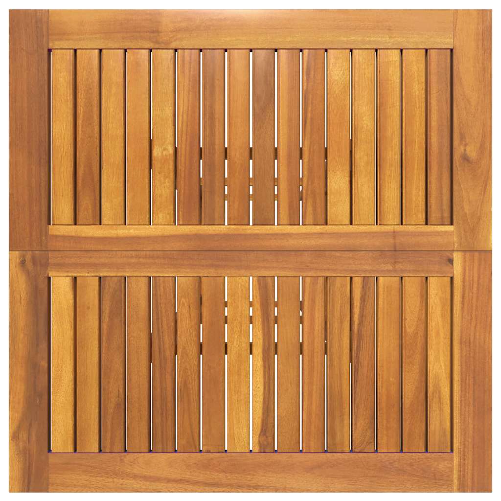 vidaXL Outdoor Bar Set | Natural | Solid Acacia wood | Standard |  Foldable