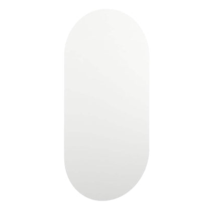 vidaXL Mirror with LED Lights 60x30 cm Glass Oval