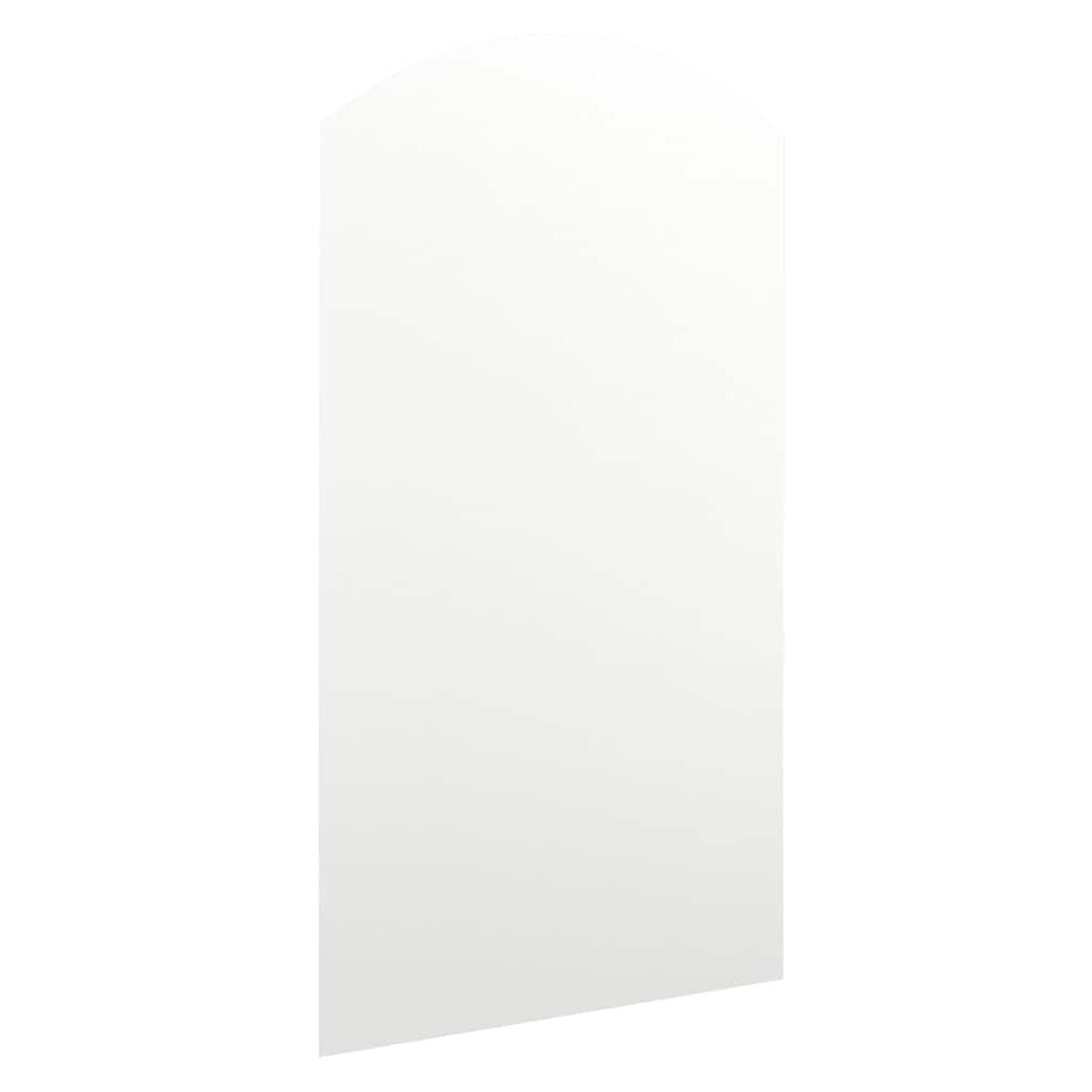 vidaXL Mirror with LED Lights 90x45 cm Glass Arch