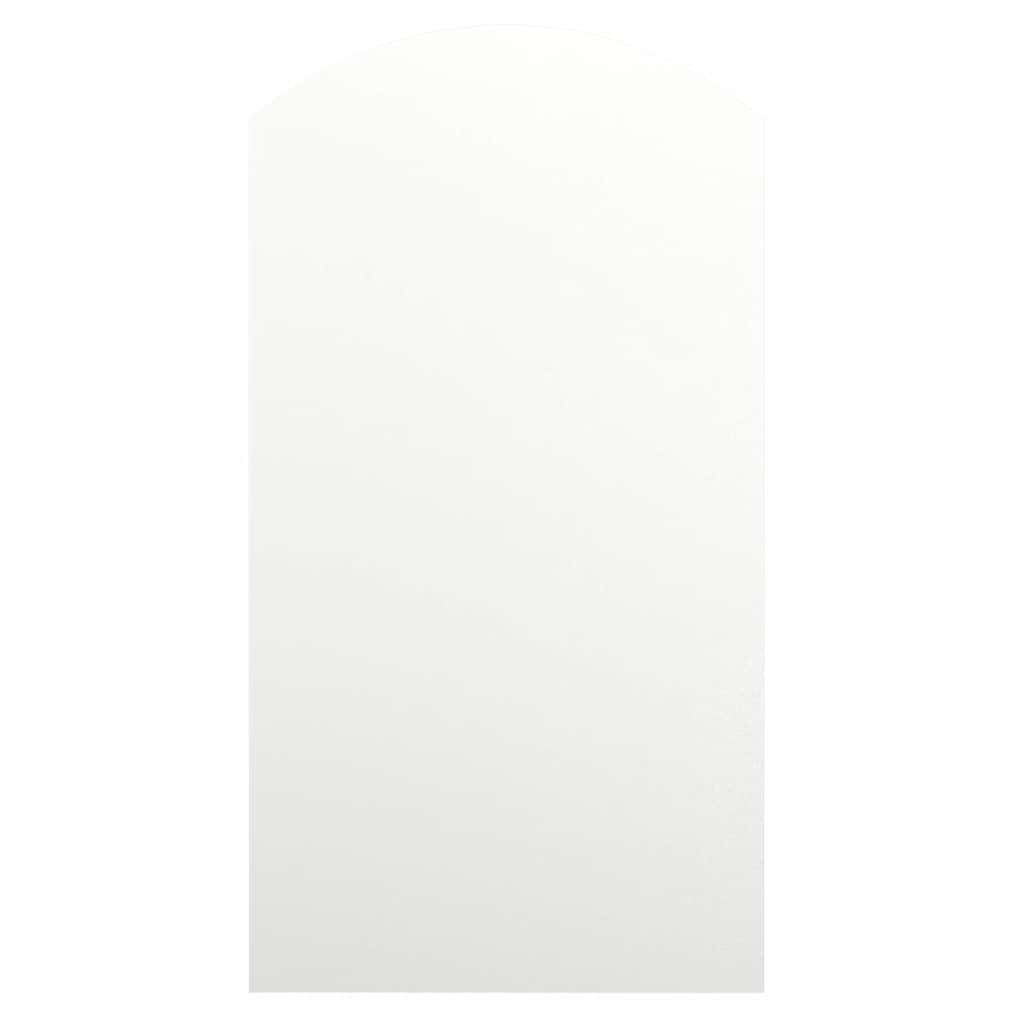 vidaXL Mirror with LED Lights 90x45 cm Glass Arch