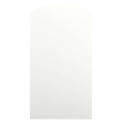 vidaXL Mirror with LED Lights 90x45 cm Glass Arch