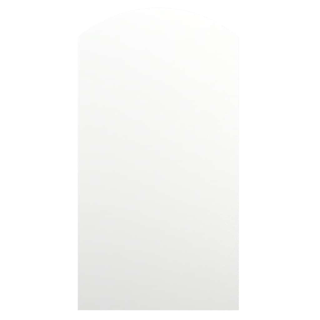 vidaXL Mirror with LED Lights 90x45 cm Glass Arch