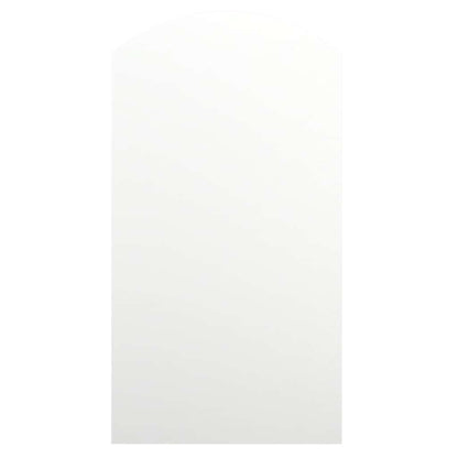 vidaXL Mirror with LED Lights 90x45 cm Glass Arch