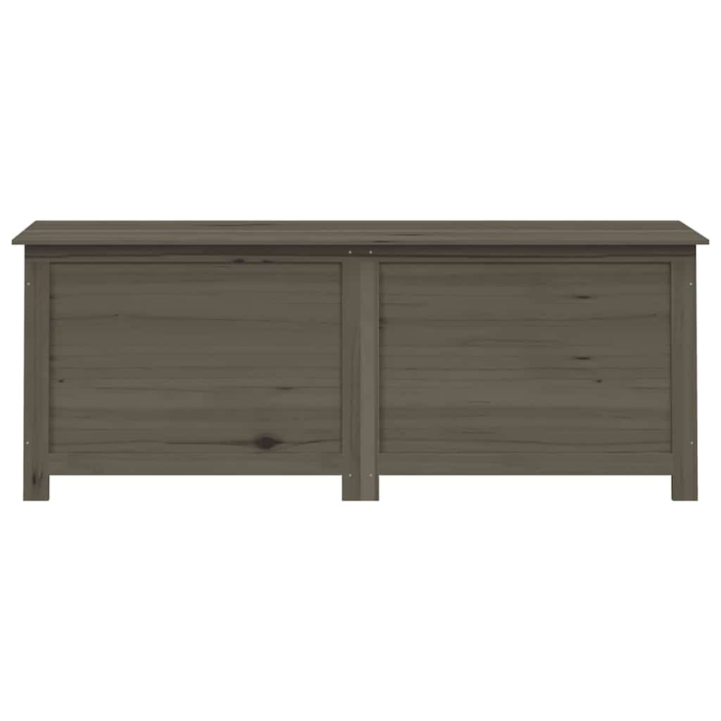 vidaXL Outdoor Cushion Box Anthracite 150x50x56 cm Solid Wood Fir