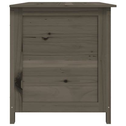vidaXL Outdoor Cushion Box Anthracite 150x50x56 cm Solid Wood Fir