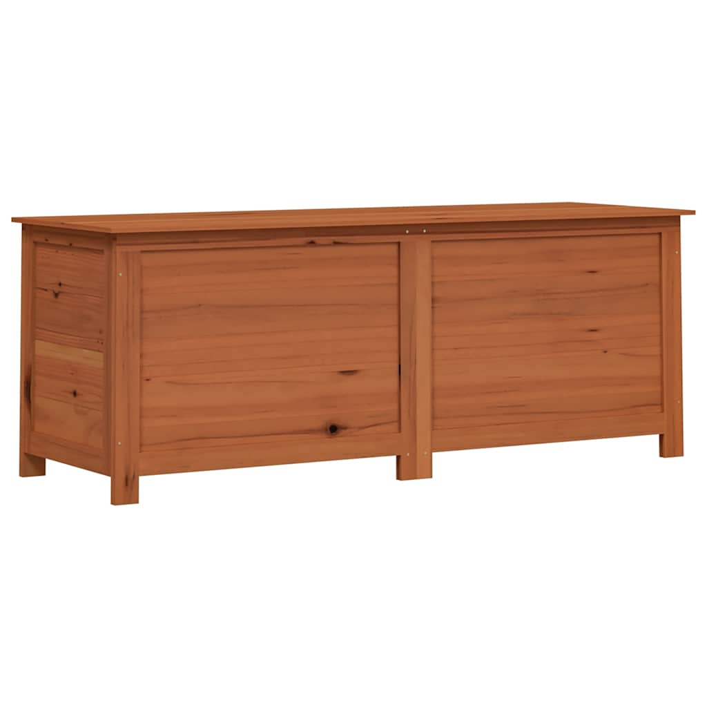vidaXL Outdoor Cushion Box Brown 150x50x56 cm Solid Wood Fir