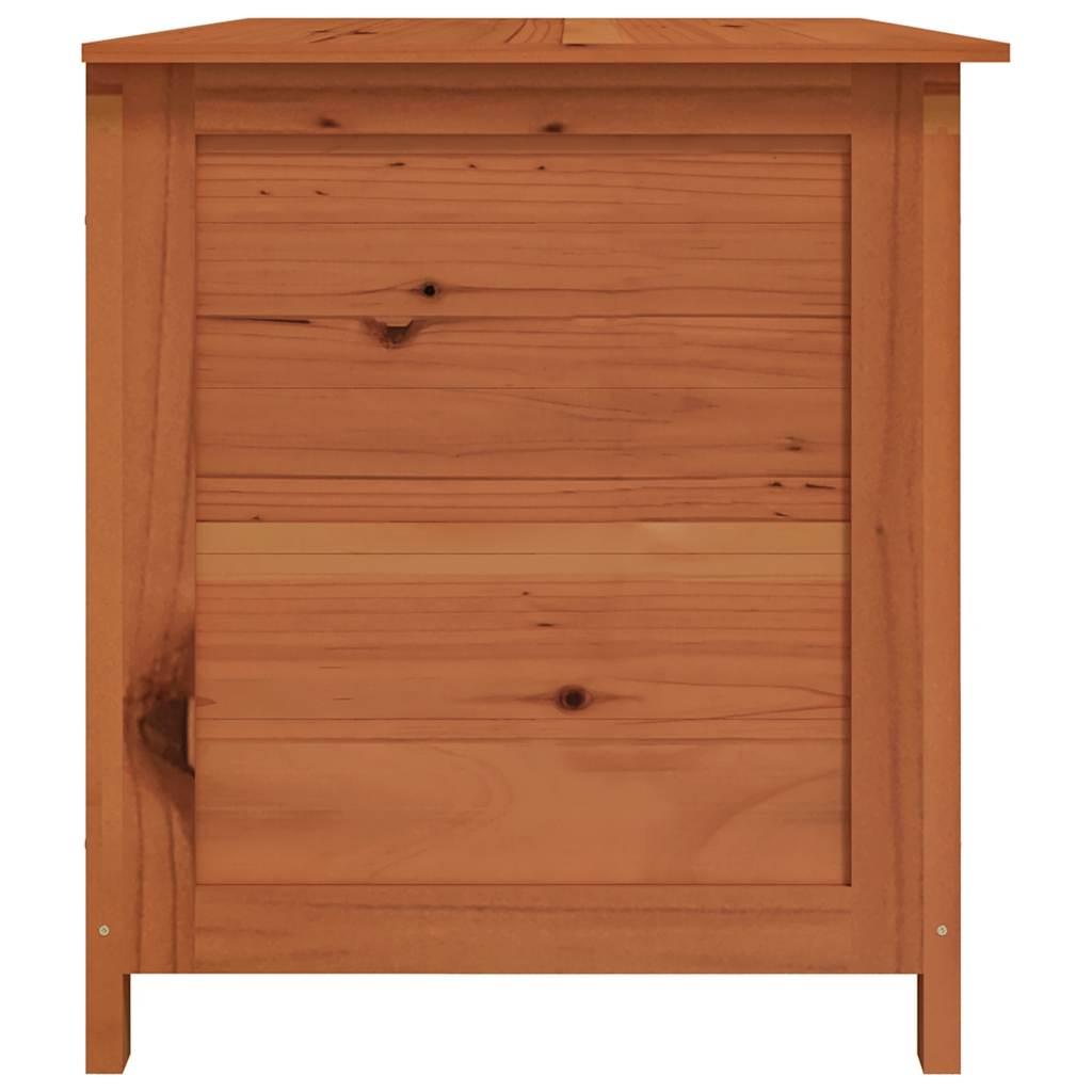 vidaXL Outdoor Cushion Box Brown 150x50x56 cm Solid Wood Fir