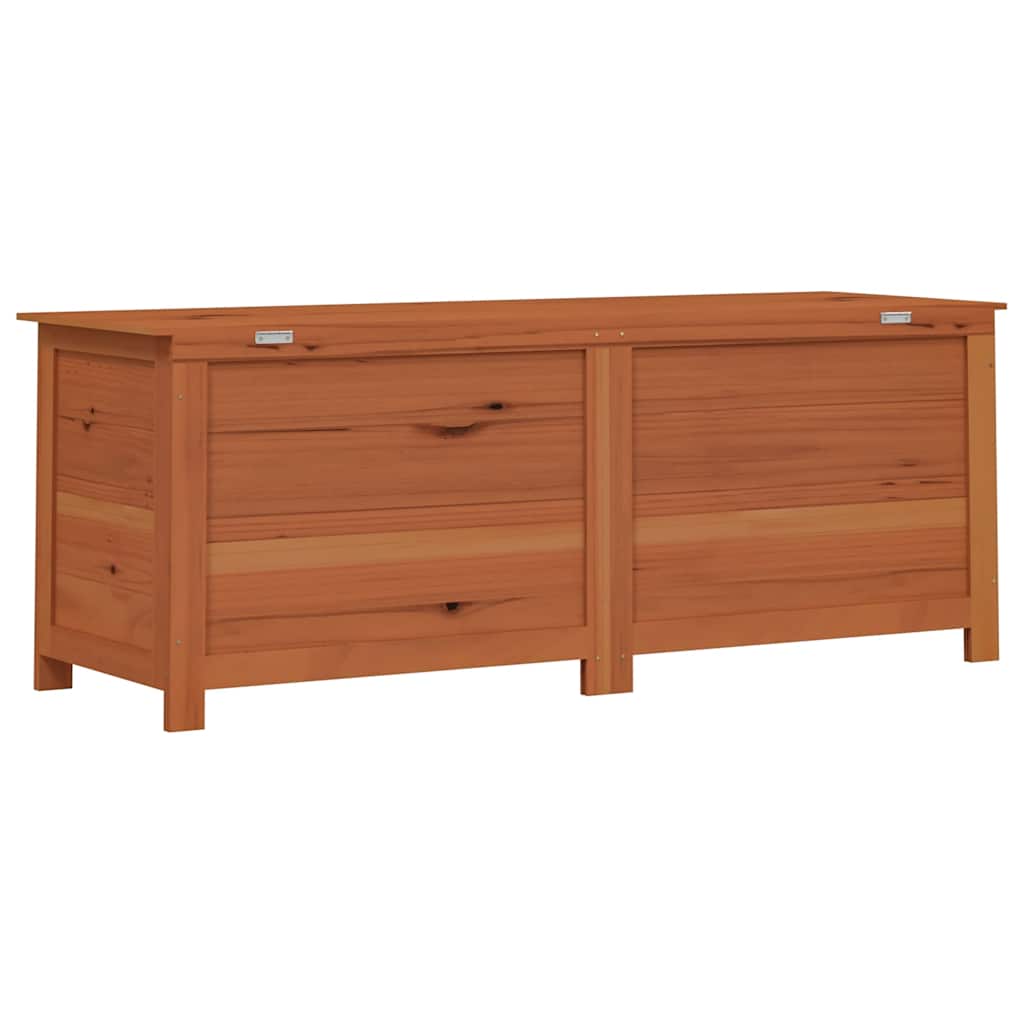 vidaXL Outdoor Cushion Box Brown 150x50x56 cm Solid Wood Fir