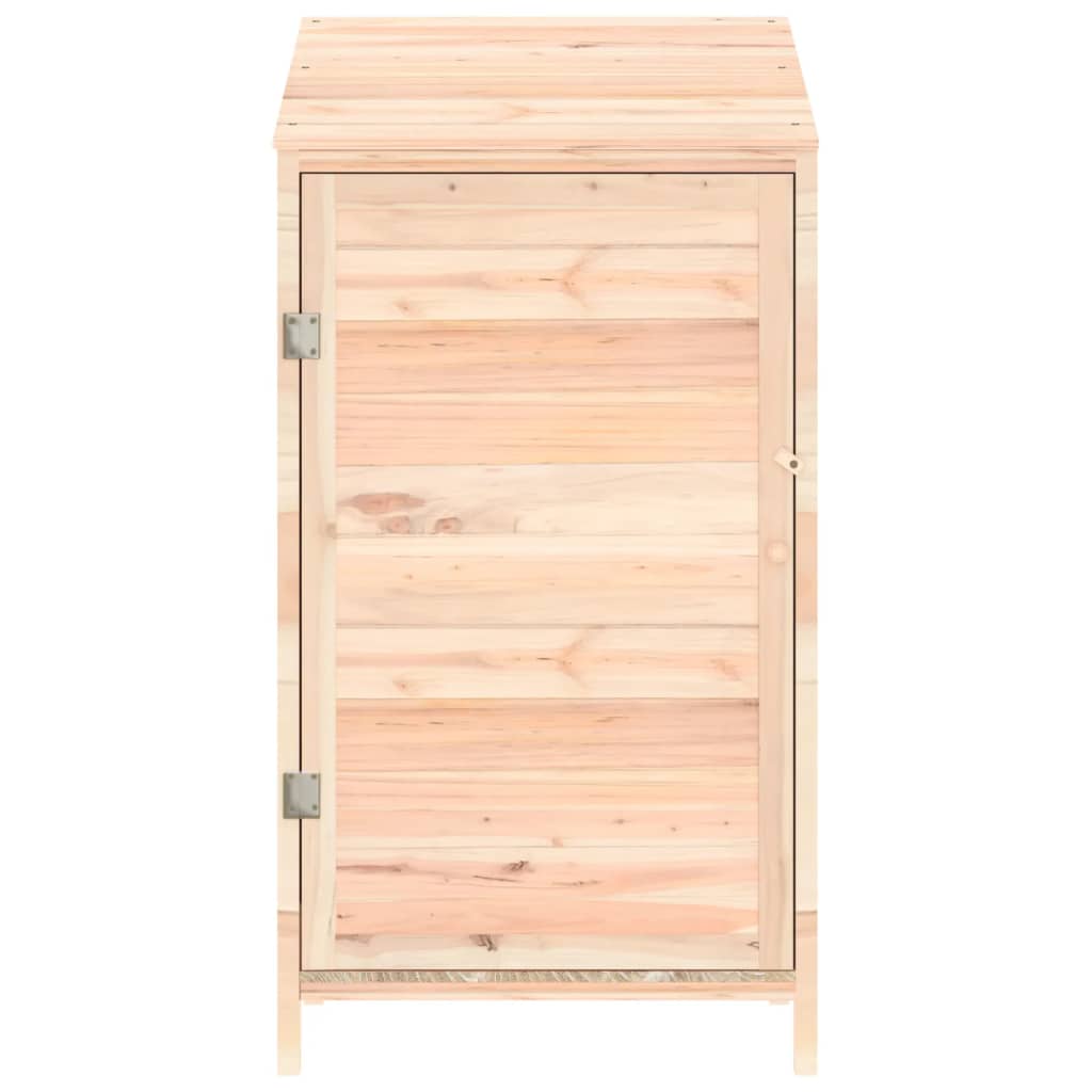 152178 vidaXL Garden Shed 55x52x112 cm Solid Wood Fir
