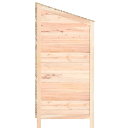 152178 vidaXL Garden Shed 55x52x112 cm Solid Wood Fir