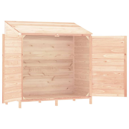 152182 vidaXL Garden Shed 102x52x112 cm Solid Wood Fir
