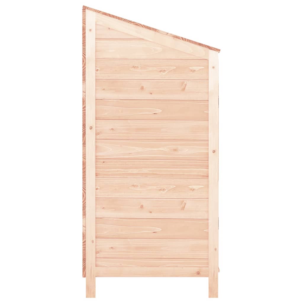152182 vidaXL Garden Shed 102x52x112 cm Solid Wood Fir