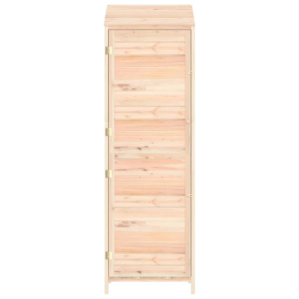 152186 vidaXL Garden Shed 55x52x174,5 cm Solid Wood Fir
