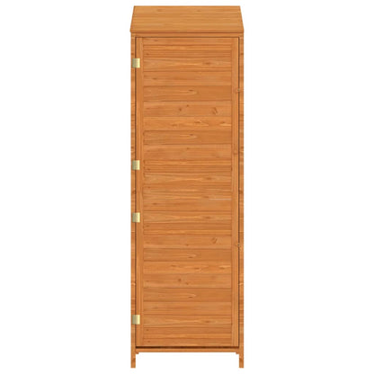 152189 vidaXL Garden Shed Brown 55x52x174,5 cm Solid Wood Fir