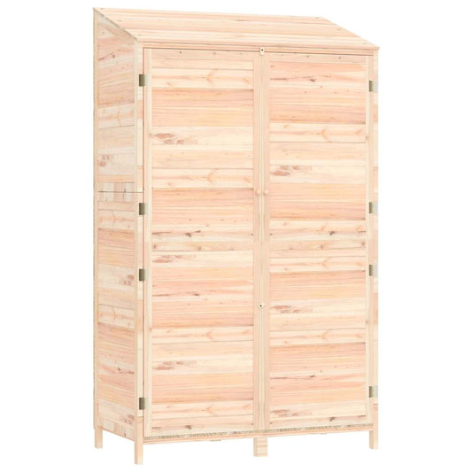 152190 vidaXL Garden Shed 102x52x174,5 cm Solid Wood Fir