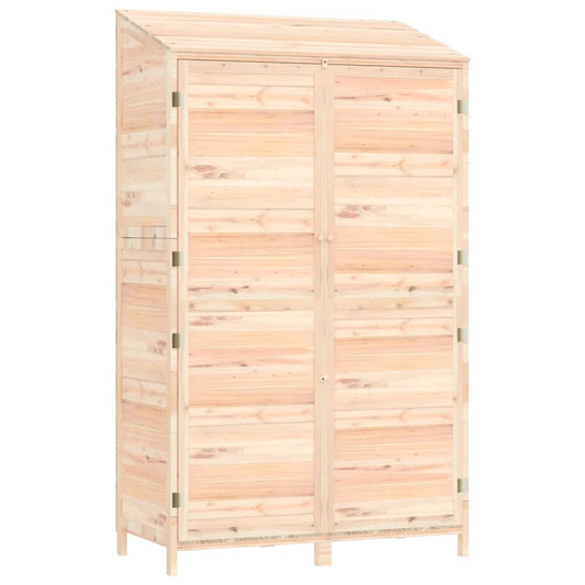 152190 vidaXL Garden Shed 102x52x174,5 cm Solid Wood Fir