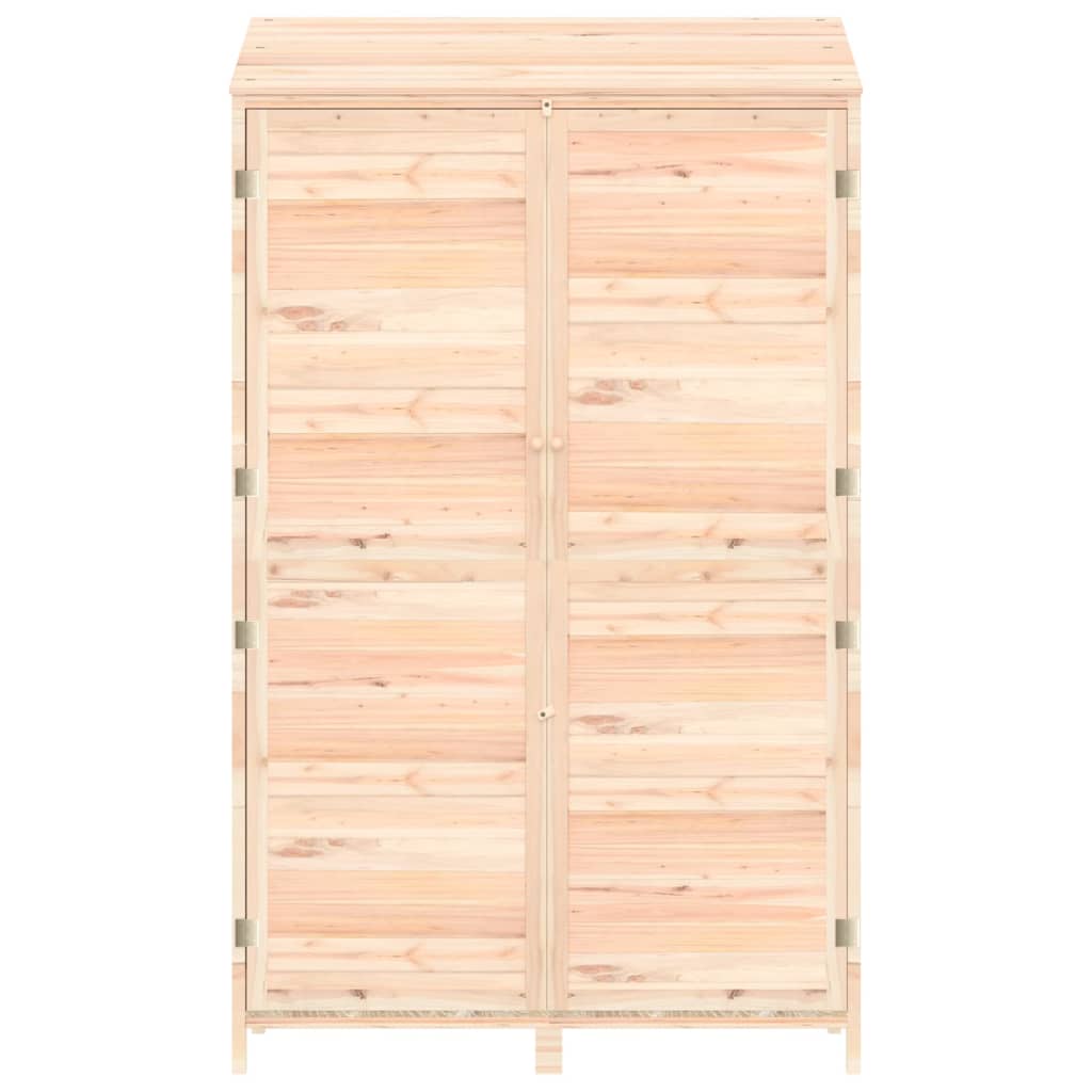 152190 vidaXL Garden Shed 102x52x174,5 cm Solid Wood Fir
