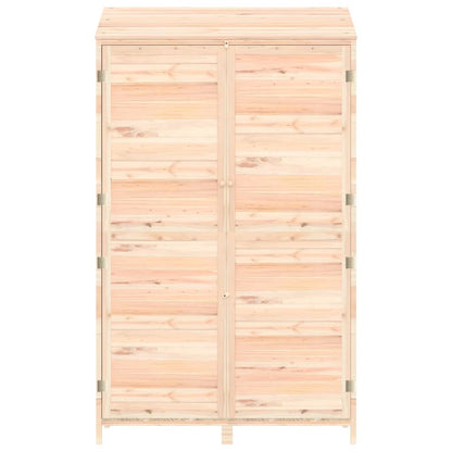 152190 vidaXL Garden Shed 102x52x174,5 cm Solid Wood Fir