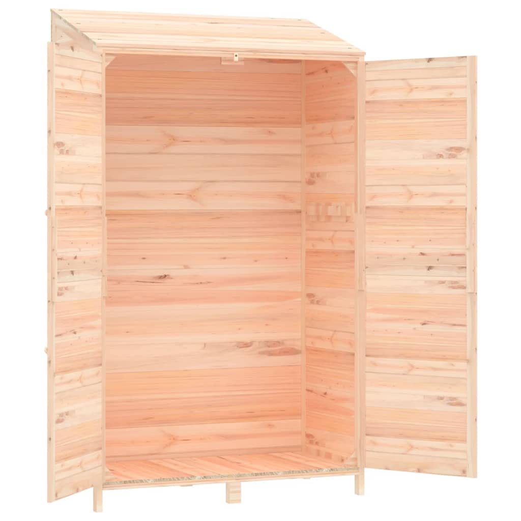 152190 vidaXL Garden Shed 102x52x174,5 cm Solid Wood Fir