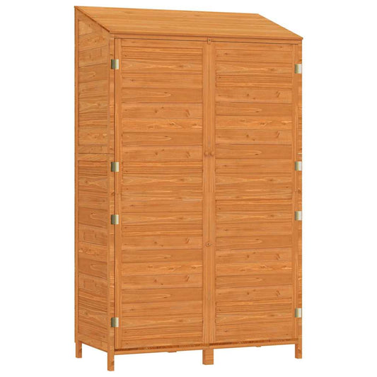 152193 vidaXL Garden Shed Brown 102x52x174,5 cm Solid Wood Fir