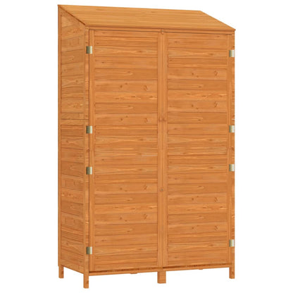 152193 vidaXL Garden Shed Brown 102x52x174,5 cm Solid Wood Fir