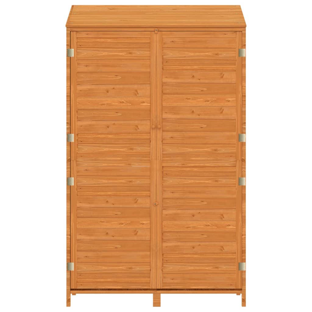 152193 vidaXL Garden Shed Brown 102x52x174,5 cm Solid Wood Fir