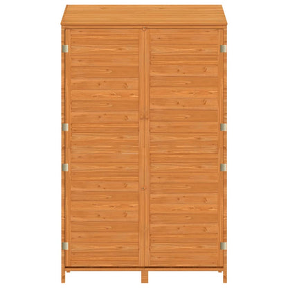 152193 vidaXL Garden Shed Brown 102x52x174,5 cm Solid Wood Fir