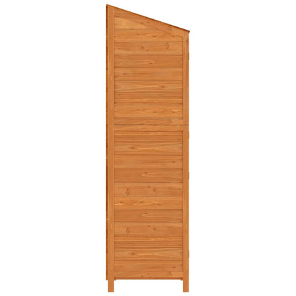 152193 vidaXL Garden Shed Brown 102x52x174,5 cm Solid Wood Fir