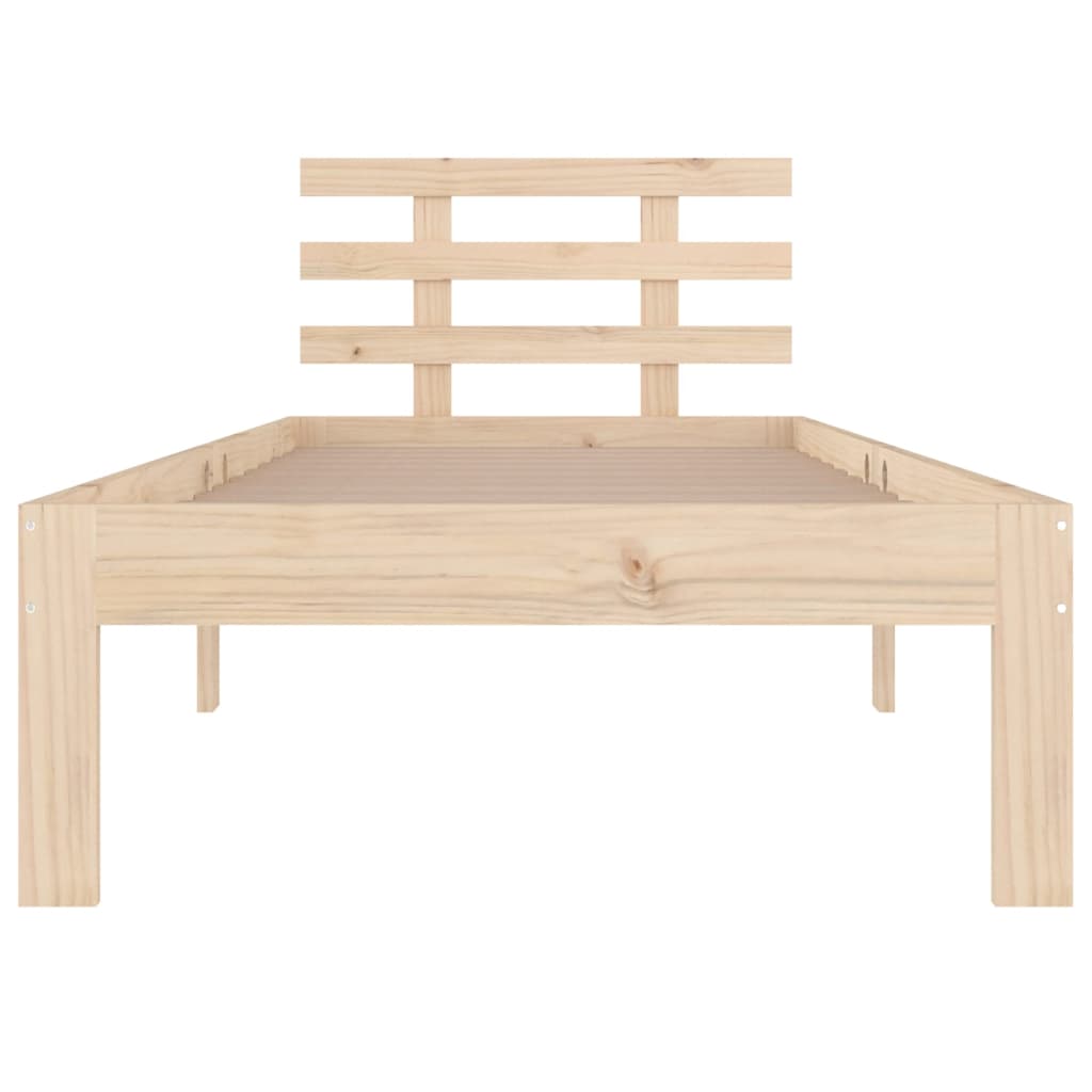 vidaXL Bed Frame without Mattress 90x190cm Single