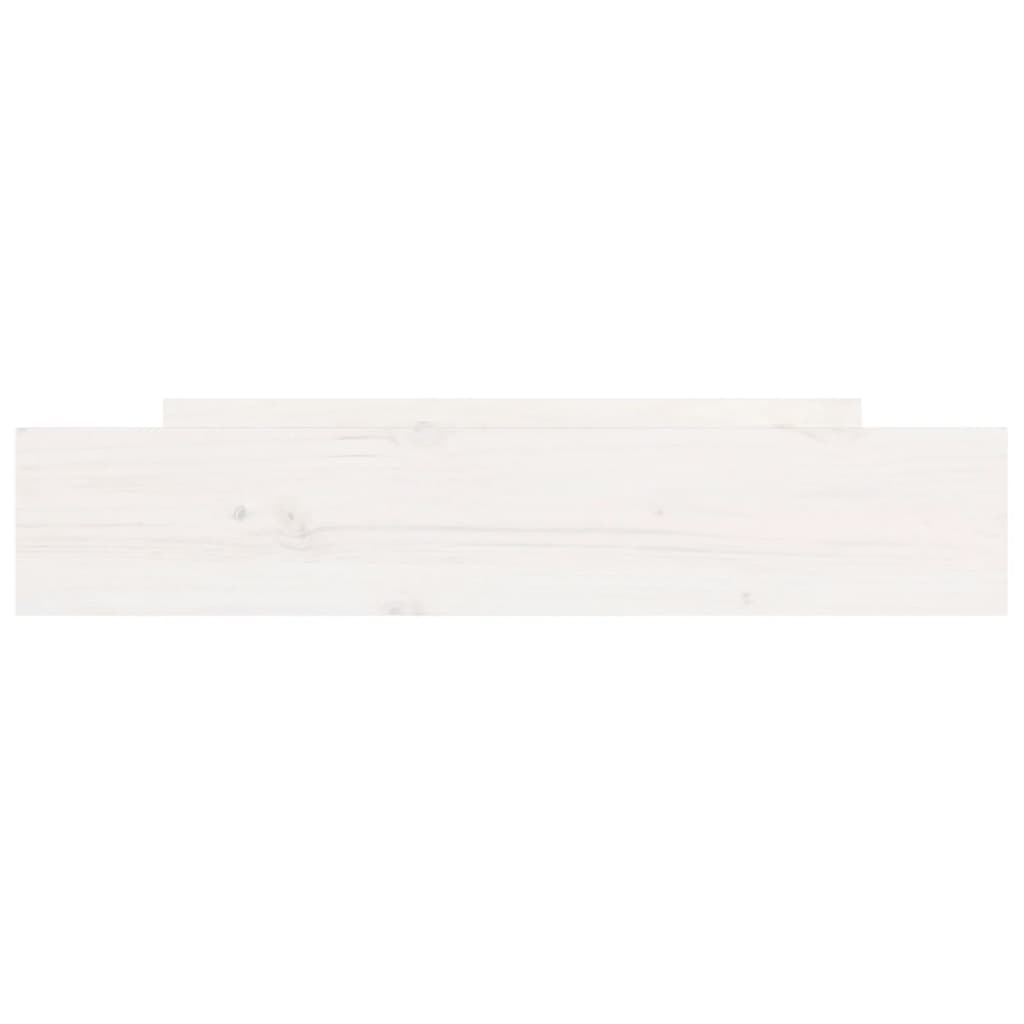 vidaXL Bed Drawers 2 pcs White Solid Wood Pine