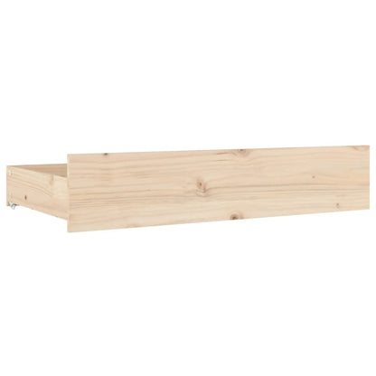 vidaXL Bed Drawers 4 pcs Solid Wood Pine