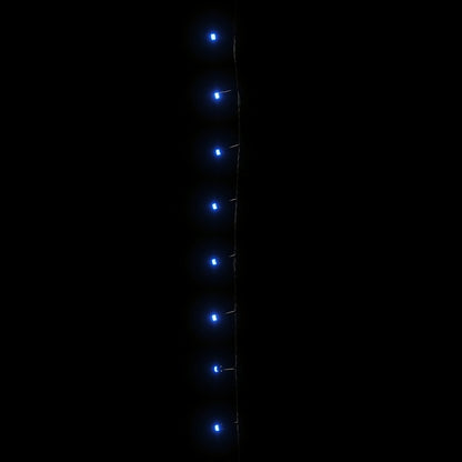 vidaXL LED String with 300 LEDs Blue 30 m PVC