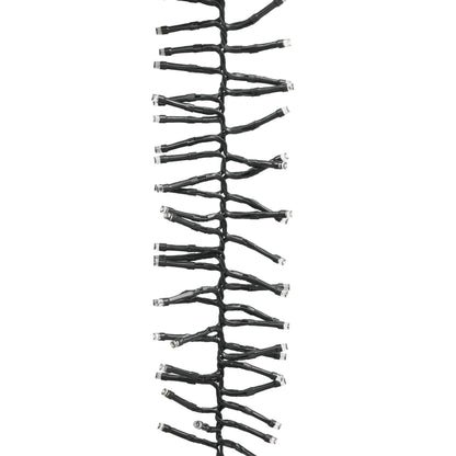 vidaXL LED Cluster String with 400 LEDs Warm White PVC