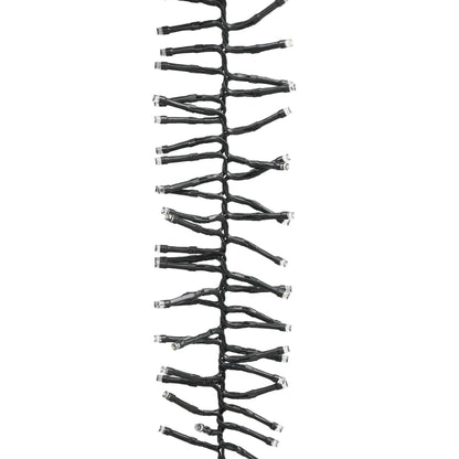 vidaXL LED Cluster String with 400 LEDs Cold White PVC