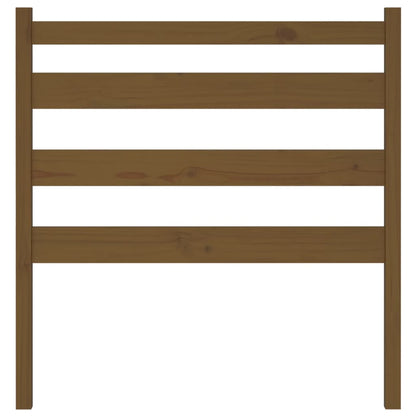vidaXL Bed Headboard Honey Brown 81x4x100 cm Solid Wood Pine
