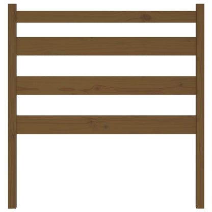 vidaXL Bed Headboard Honey Brown 106x4x100 cm Solid Wood Pine