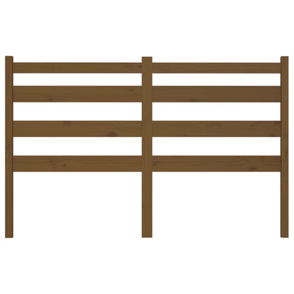 vidaXL Bed Headboard Honey Brown 141x4x100 cm Solid Wood Pine