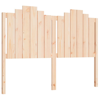 vidaXL Bed Headboard 146x4x110 cm Solid Wood Pine
