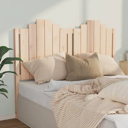 vidaXL Bed Headboard 146x4x110 cm Solid Wood Pine