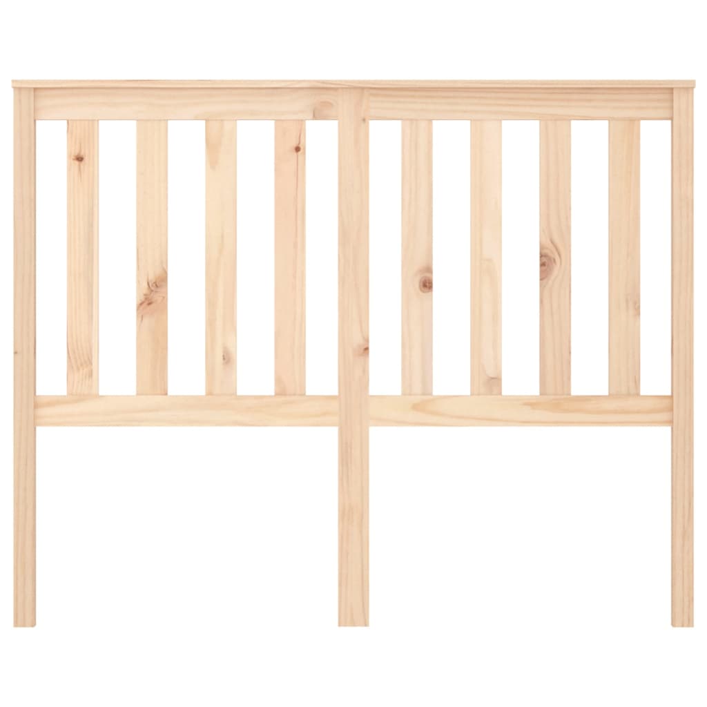 vidaXL Bed Headboard 141x6x101 cm Solid Wood Pine