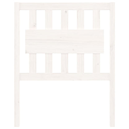 vidaXL Bed Headboard White 80.5x4x100 cm Solid Wood Pine