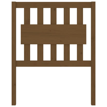vidaXL Bed Headboard Honey Brown 80.5x4x100 cm Solid Wood Pine