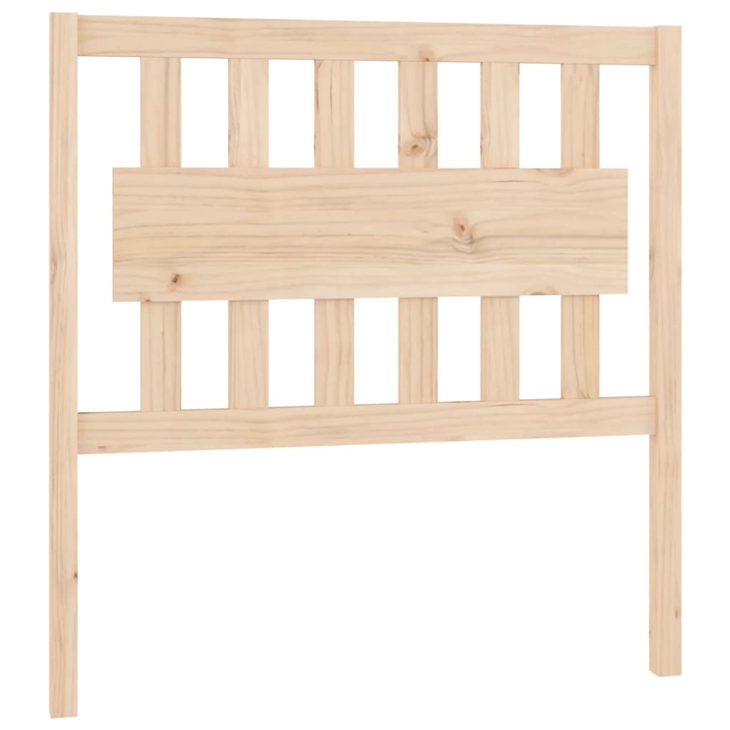 vidaXL Bed Headboard 95.5x4x100 cm Solid Wood Pine