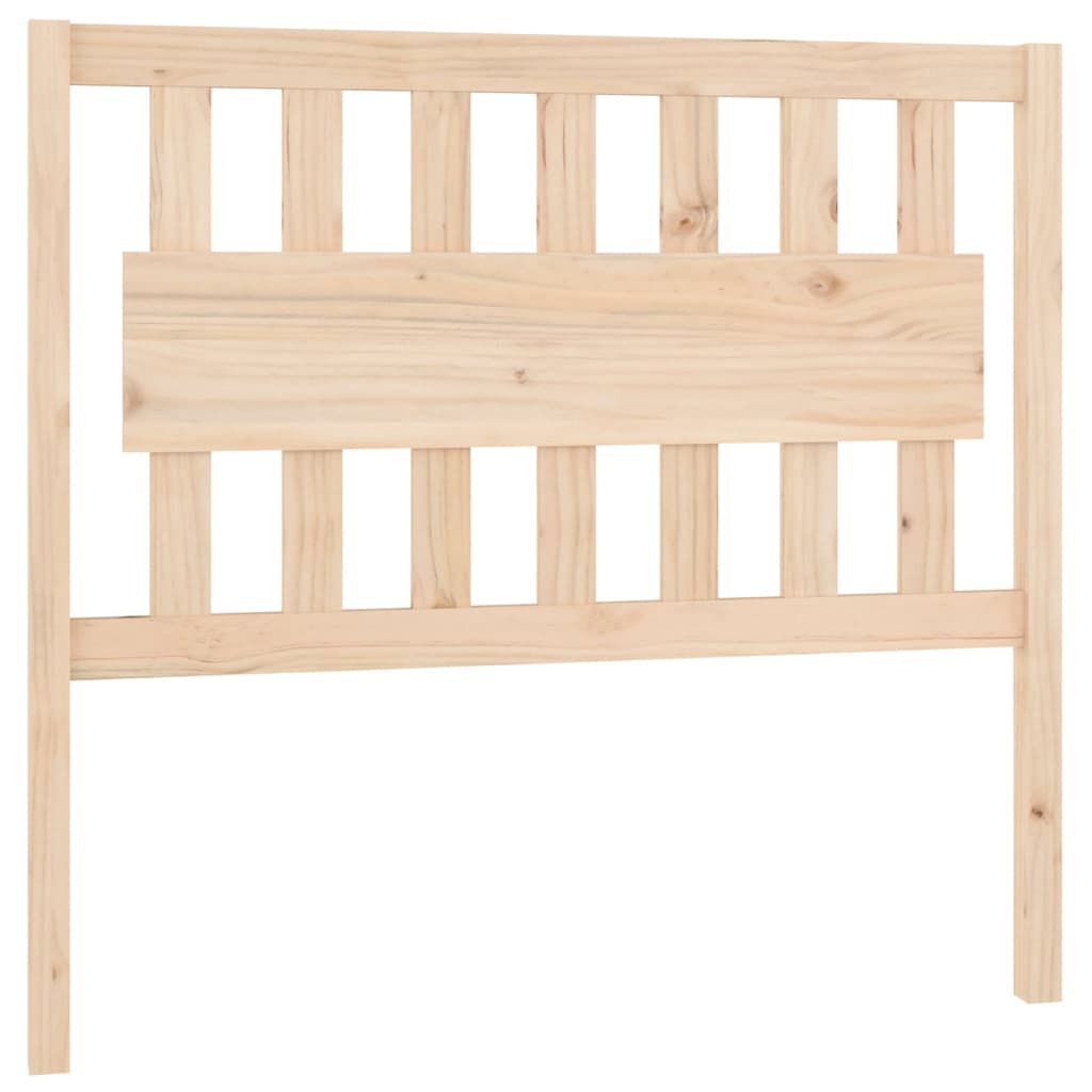 vidaXL Bed Headboard 105.5x4x100 cm Solid Wood Pine