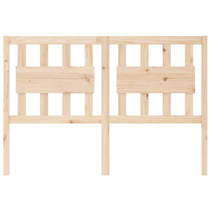 vidaXL Bed Headboard 125.5x4x100 cm Solid Wood Pine